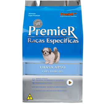 Premier Lhasa Apso Cães Filhotes - 1 kg